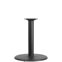 Flash Furniture 24'' Round Restaurant Table Base with 4'' Table Height Column XU-TR24-GG